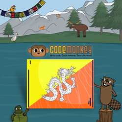 Code Monkey popular among Bhutanese Kids